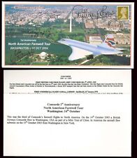 Concorde anniv. cover for sale  GUILDFORD