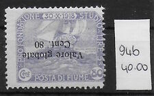 Fiume 1919 francobollo usato  Ravenna
