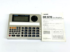 Junk Not Working Boss DR-670 Dr. Rhythm Drum Machine MIDI Digital Japan for sale  Shipping to South Africa