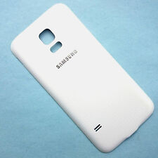 Samsung Galaxy S5 Mini G800 rear battery cover back cover+seal White GrC Genuine for sale  Shipping to South Africa