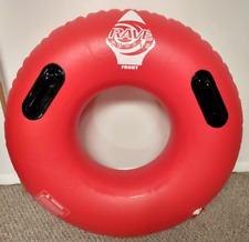 Anillo de natación de tubo flotante inflable grado parque acuático Rave Sports 42" rojo abierto segunda mano  Embacar hacia Argentina