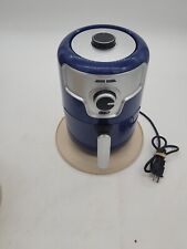 Used, Dash 2 Quart Compact Air Fryer/Oven Cooker With Temperature Control, Blue for sale  Shipping to South Africa
