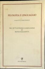 Filosofia linguaggio sainati usato  Italia