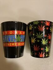 Copos de uísque de maconha hippie cannabis, 2 doses diferentes, usado comprar usado  Enviando para Brazil