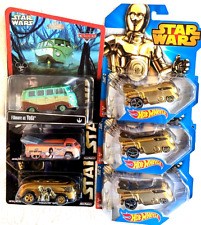 Lote de 6 camiones de arrastre vintage Star Wars Hot Wheels C-3PO Fillmore como Yoda segunda mano  Embacar hacia Argentina