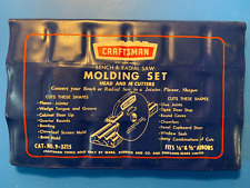 Craftsman molding cutters for sale  Norton