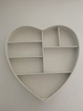 Heart shaped white for sale  LONDON