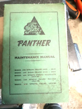 Panther model 100 for sale  SWANAGE