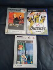 Dead Or Alive 2, Pro Evolution Soccer 3 e Cricket 2002 PlayStation 2 comprar usado  Enviando para Brazil