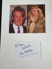 Ian mckellen signed for sale  BEDFORD