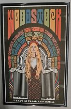 Woodstock framed concert for sale  Stow