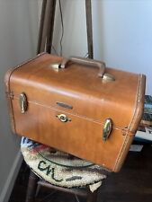 Samsonite Vintage Streamlite 4612 Schwayder Tren Estuche Maquillaje Imitación Cuero segunda mano  Embacar hacia Argentina