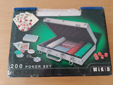 Cased poker chips for sale  SANDWICH