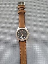 Relógio masculino Victorinox Swiss Army aço novo couro pulseira de liberação rápida e bateria comprar usado  Enviando para Brazil