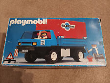 Playmobil camion bleu d'occasion  Mulhouse-