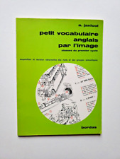 Petit vocabulaire anglais d'occasion  Besançon
