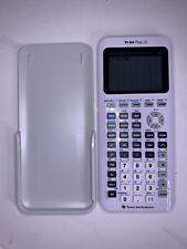Texas Instruments TI-84 Plus CE Graphing Calculator - White With Cover, used for sale  Shipping to Canada