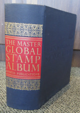MINKUS MASTER GLOBAL STAMP ALBUM, US & WORLDWIDE COUNTRIES A - Z w/1,400+ STAMPS, used for sale  Shipping to South Africa