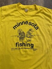 Usado, camiseta vintage Minnesota Fishing XL 1983 comprar usado  Enviando para Brazil