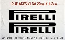 Kit2 adesivi pirelli usato  Recanati