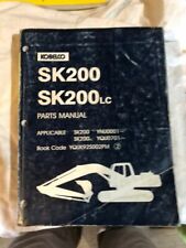 Kobelco sk200 parts for sale  Midville