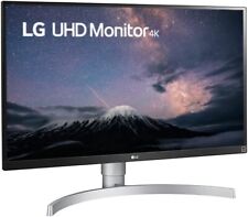 Monitor LED LG 27UL650-W 27 pulgadas 4K UHD con pantalla VESA HDR 400, blanco segunda mano  Embacar hacia Argentina