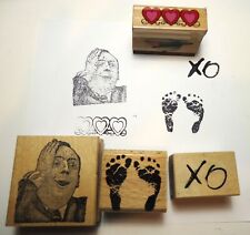 Rubber stamps set for sale  Sunset Beach