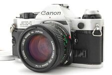 [Exc+5] Programa Canon AE-1 plata 35 mm cámara fotográfica nueva lente FD 50 mm f1,4 JAPÓN segunda mano  Embacar hacia Argentina