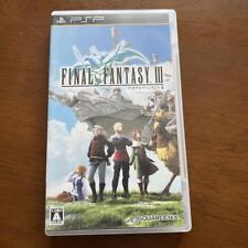 Final Fantasy III FF3 Sony PSP JP/EN lang edição japonesa, usado comprar usado  Enviando para Brazil