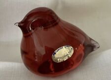 Wedgewood red glass for sale  DERBY