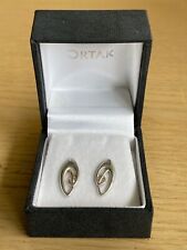 Ortak silver earrings for sale  ROSSENDALE