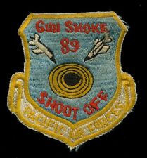 USAF PACAF Gun Smoke 1989 Shoot Off Fighter Squadron Patch RP-1 comprar usado  Enviando para Brazil