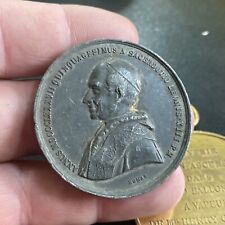 Médaille étain pape d'occasion  Domont