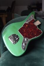 2008 Warmoth Fender Lic Jaguar Jazzmaster Body USA? Green Green with Hardware for sale  Shipping to South Africa