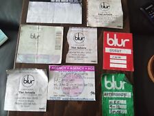 Blur ticket stubs for sale  BILSTON