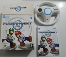 Mario Kart+volante+caja grande Nintendo Wii PAL España COMPLETO👇 segunda mano  Sant Agustí