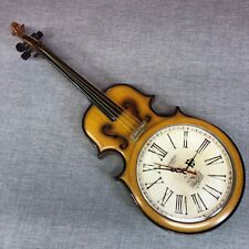 Reloj de pared para violín Amadeus importación de Napco obras probadas (péndulo faltante), usado segunda mano  Embacar hacia Mexico