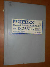 Ansaldo motori diesel usato  Italia