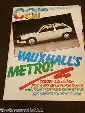 Car magazine vauxhall for sale  UK