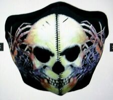Biker maske skull gebraucht kaufen  Pfaffenwlr.,-Marb., O'eschach