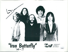 Lee Dorman Iron Butterfly músico Assinada 8.5x11 foto de página JSA autenticado comprar usado  Enviando para Brazil