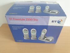 BT freestyle 2500 trio cyfrowa bezprzewodowa sekretarka telefoniczna, używany na sprzedaż  Wysyłka do Poland