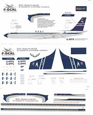F-DCAL 1/144th scale model airliner decal - BOAC Boeing 707-436 for Airfix kit for sale  SWINDON