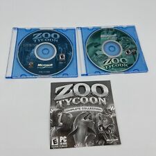 Zoo Tycoon Complete Collection Windows PC Microsoft CD Game Dino Marine Nice, used for sale  Shipping to South Africa