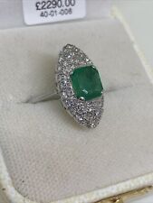 Emerald pave set for sale  WOKING