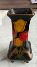 Jugendstilvase keramik bemalt gebraucht kaufen  Rheinbreitbach