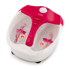 Used, Foot Spa Pedicure Massager Vibrating Wet Bath Infrared Soothing Bubble Roller for sale  Shipping to South Africa