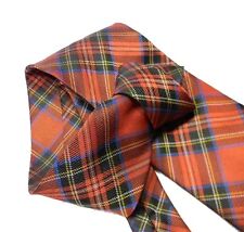Cravatta tartan rosso usato  Zenson Di Piave