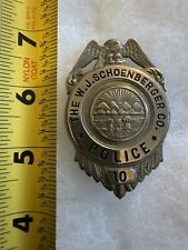 W.j. schoenberger police for sale  Seattle