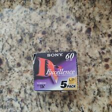 Sony Mini DVD Caixa de 5 Fitas Cassete de Vídeo Digital Abertas DVM60EX2 Novo comprar usado  Enviando para Brazil